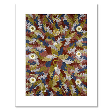 Clifford Possum Tjapaltjarri, Men's Dreaming, 1988, Corbally Stourton Contemporary Art, Australia. © Estate of Clifford Possum Tjapaltjarri /Aboriginal Artists Agency. Photo © Corbally Stourton Contemporary Art, Australia / Bridgeman Images. Fine Art Prints in various sizes by Museums.Co