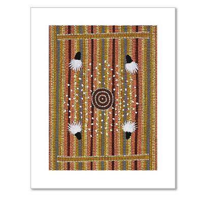 Clifford Possum Tjapaltjarri, Men's Dreaming, 1985, Corbally Stourton Contemporary Art, Australia. © Estate of Clifford Possum Tjapaltjarri / Aboriginal Artists Agency. Photo © Corbally Stourton Contemporary Art, Australia / Bridgeman Images. Fine Art Prints in various sizes by Museums.Co