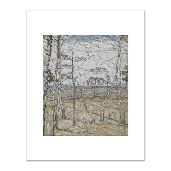 Abraham Manievich Mscislau, Birch Trees, 1911, Brooklyn Museum. Fine Art Prints in various sizes by Museums.Co