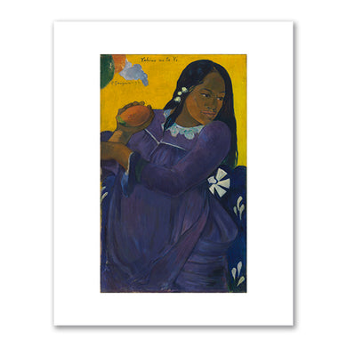 Paul Gauguin, Vahine no te vi (Woman of the Mango), 1892, Baltimore Museum of Art. Fine Art Prints in various sizes by Museums.Co