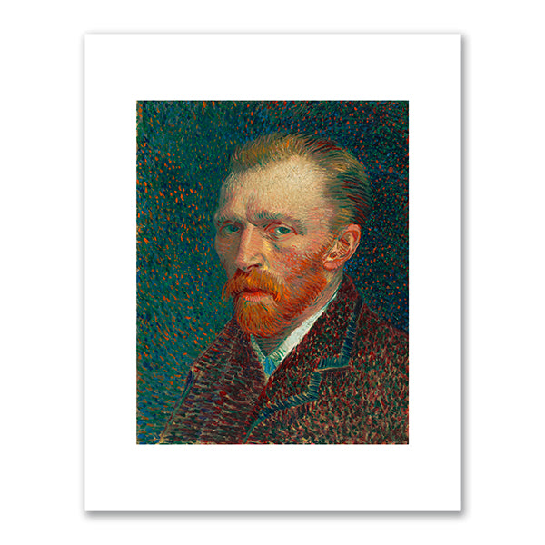 Vincent van Gogh, Self-Portrait, 1887, The Art Institute of Chicago. Fine Art Prints in various sizes by Museums.Co