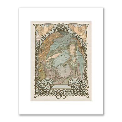Alphonse Mucha, Ilsee, Princesse de Tripoli, 1897, The Cleveland Museum of Art. Fine Art Prints in various sizes by Museums.Co