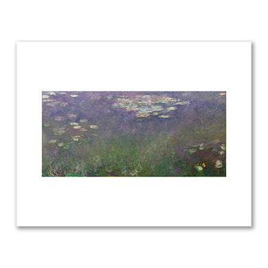 Claude Monet, Water Lilies (Agapanthus), c. 1915–26, The Cleveland Museum of Art. Fine Art Prints in various sizes by Museums.Co