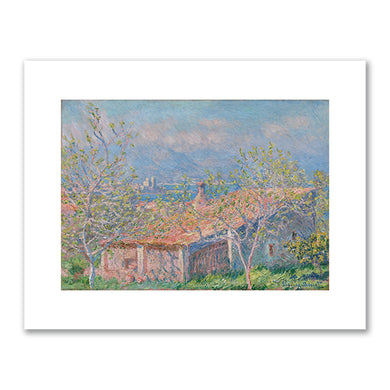 Claude Monet, Gardener's House at Antibes, 1888, The Cleveland Museum of Art. Fine Art Prints in various sizes by Museums.Co