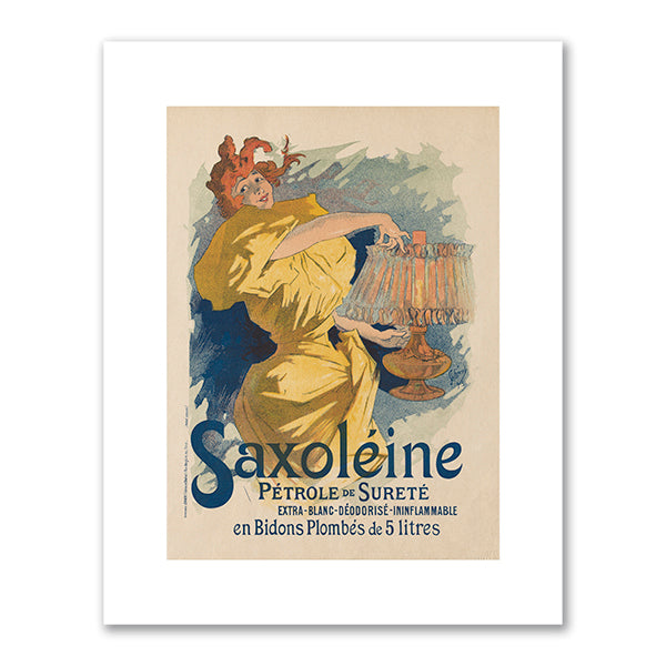 Jules Chéret, Les Maitres de L'Affiche: Pl. 13, Saxoléine, 1887, The Cleveland Museum of Art. Fine Art Prints in various sizes by Museums.Co