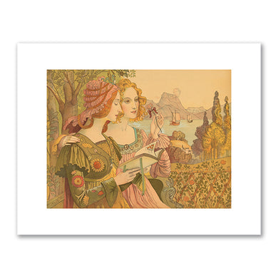Armand Point, The Golden Legend (Legende Dorée), 1897, The Cleveland Museum of Art. Fine Art Prints in various sizes by Museums.Co