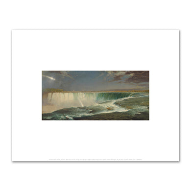 Frederic Edwin Church, Niagara, 1857, National Gallery of Art, Washington DC. Fine Art Prints in various sizes by Museums.Co