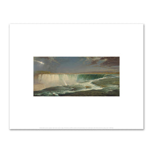 Frederic Edwin Church, Niagara, 1857, National Gallery of Art, Washington DC. Fine Art Prints in various sizes by Museums.Co