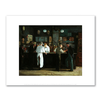 John Sloan, McSorley's Bar, 1912, Detroit Institute of Arts. Fine Art Prints in various sizes by Museums.Co