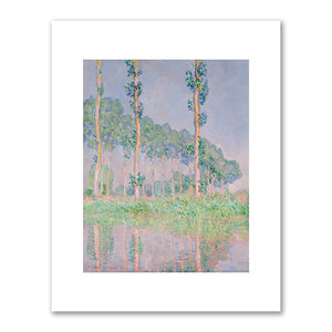 Claude Monet, Poplars, Pink Effect, 1891, Dallas Museum of Art. Fine Art Prints in various sizes by Museums.Co