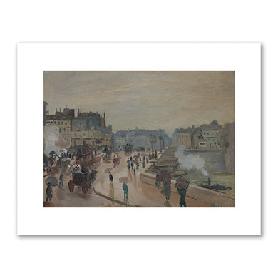 Claude Monet, The Pont Neuf, 1871, Dallas Museum of Art. Fine Art Prints in various sizes by Museums.Co