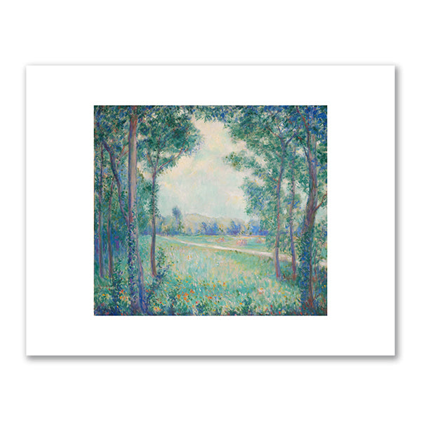 Theodore Earl Butler, On the Way to Limetz, Giverny (La Chaussee de Limetz), c. 1920, Fenimore Art Museum, Cooperstown, New York. FIne Art Prints in various sizes by Museums.Co