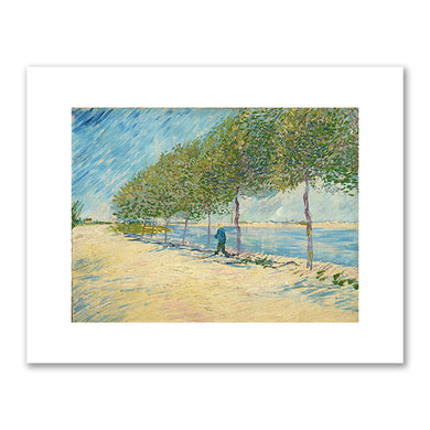 Vincent van Gogh, By the Seine, 1887-May till 1887-July, Van Gogh Museum, Amsterdam. Fine Art Prints in various sizes by Museums.Co