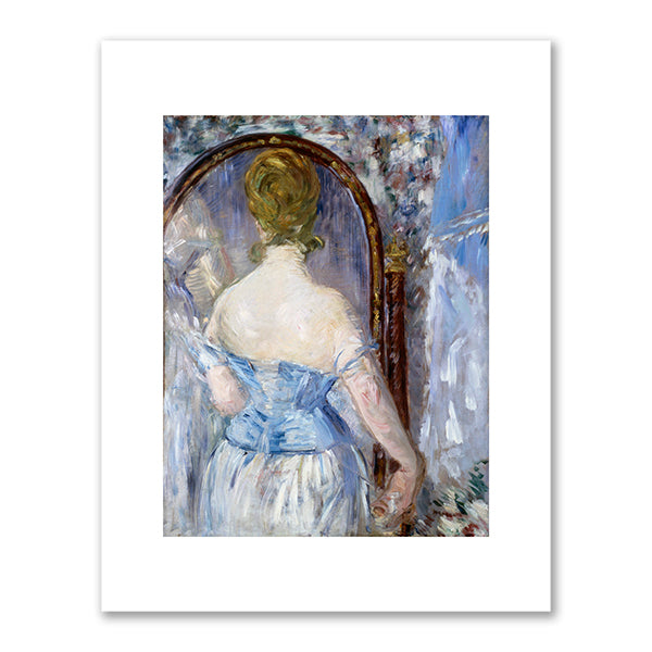 Édouard Manet, Before the Mirror (Devant la glace), 1877, Solomon R. Guggenheim Museum, New York. Fine Art Prints in various sizes by Museums.Co