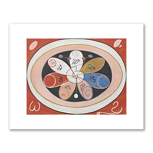 Hilma af Klint, The WUS/Seven-Pointed Star Series, The Evolution, Group VI, No. 15, 1908, The Hilma af Klint Foundation. Fine Art Prints in various sizes by Museums.Co