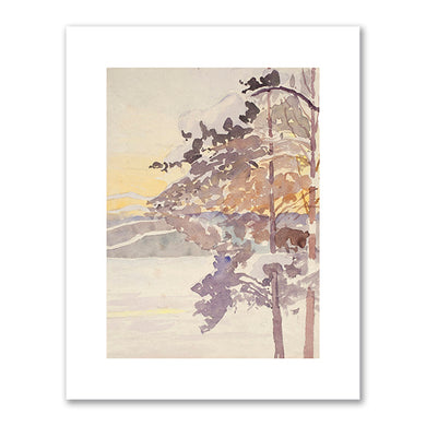 Hilma af Klint, Pines in Winter Landscape, n.d., The Hilma af Klint Foundation. Fine Art Prints in various sizes by Museums.Co
