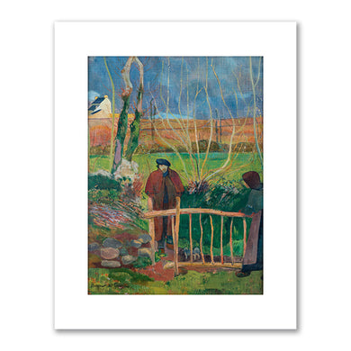 Paul Gauguin, Bonjour, Monsieur Gauguin, 1889, Hammer Museum, Los Angeles. Fine Art Prints in various sizes by Museums.Co