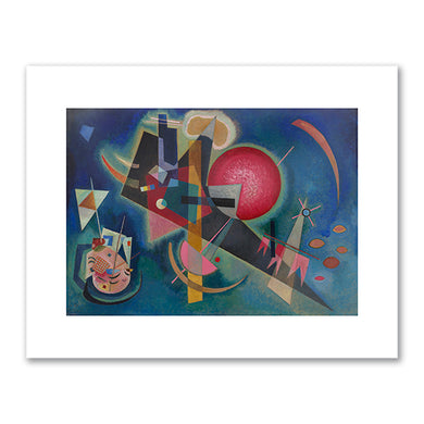 Wassily Kandinsky, In Blue, 1925, Kunstsammlung Nordrhein-Westfalen, DÃ¼sseldorf. Fine Art Prints in various sizes by Museums.Co