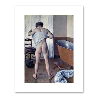 Gustave Caillebotte, Man at his Bath, 1884, Museum of Fine Arts, Boston, Museum. Fine Art Prints in various sizes by Museums.Co