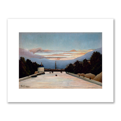 Henri Rousseau, The Eiffel Tower, c. 1898, The Museum of Fine Arts, Houston. Fine Art Prints in various sizes by Museums.Co