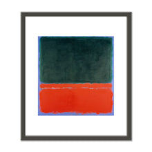 Mark Rothko, Green, Red, Blue, 1955, Framed Fine Art Prints in various sizes by Museums.Co