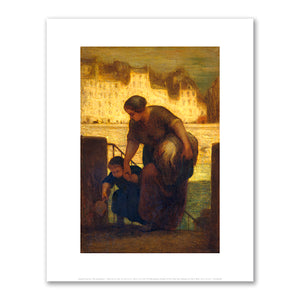 Honoré Daumier, The Laundress, c. 1863, The Metropolitan Museum of Art, New York. Fine Art Prints in various sizes by Museums.Co