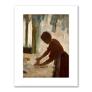 Edgar Degas, A Woman Ironing, 1873, The Metropolitan Museum of Art, New York. Fine Art Prints in various sizes by Museums.Co