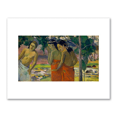 Paul Gauguin, Three Tahitian Women, 1896, The Metropolitan Museum of Art, New York. Fine Art Prints in various sizes by Museums.Co