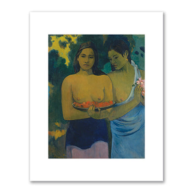 Paul Gauguin, Two Tahitian Women, 1899, The Metropolitan Museum of Art, New York. Fine Art Prints in various sizes by Museums.Co