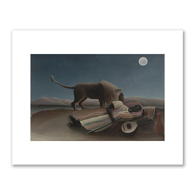 Henri Rousseau, The Sleeping Gypsy, 1897, The Museum of Modern Art, New York, NY. Fine Art Prints in various sizes by Museums.Co