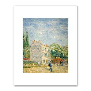Vincent van Gogh, Restaurant Rispal at Asnières, 1887, Nelson-Atkins Museum of Art. Fine Art Prints in various sizes by Museums.Co