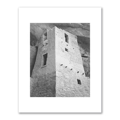 Ansel Adams, View of tower, taken from above, 