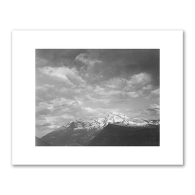 Ansel Adams, Heaven's Peak, Glacier National Park, Montana, 1942, Department of the Interior, National Park Service, Branch of Still and Motion Pictures. Fine Art Prints in various sizes by Museums.Co