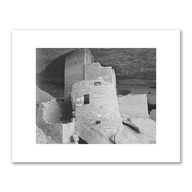 Ansel Adams, Cliff Palace, Section of house, Mesa Verde National Park, Colorado, 1941, Department of the Interior, National Park Service, Branch of Still and Motion Pictures. Fine Art Prints in various sizes by Museums.Co