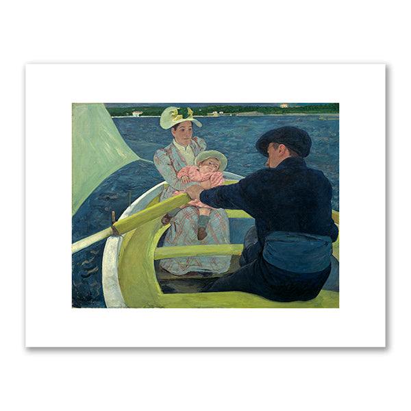 Mary Cassatt, The Boating Party, 1893/1894, National Gallery of Art, Washington. Fine Art Prints in various sizes by Museums.Co