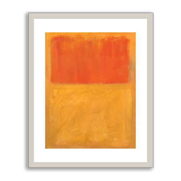 Orange and Tan by Mark Rothko