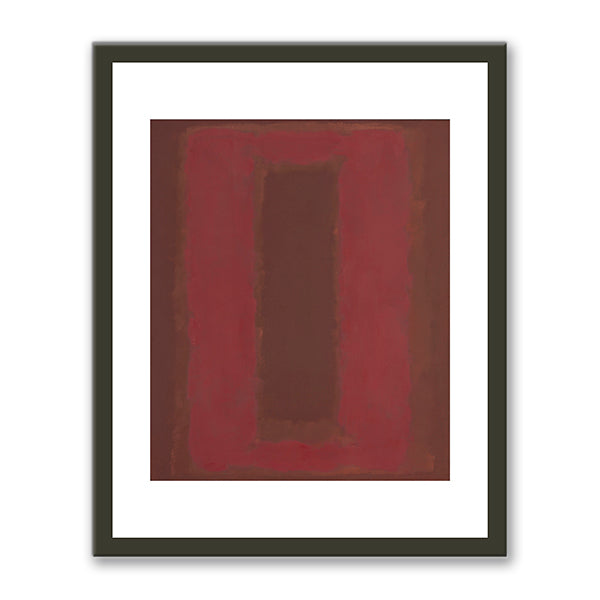 Untitled (Seagram Mural sketch) by Mark Rothko