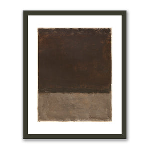 Untitled (Brown and gray) by Mark Rothko