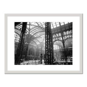 Penn Station, Interior, Manhattan by Berenice Abbott