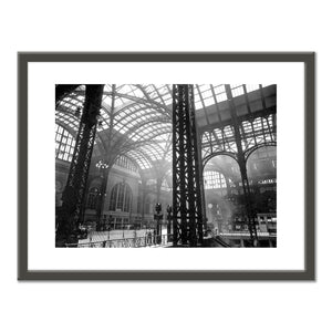 Penn Station, Interior, Manhattan by Berenice Abbott
