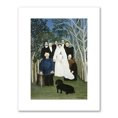 Henri Rousseau, The Wedding Party (La noce), Circa 1905, Musée de l'Orangerie. Fine Art Prints in various sizes by Museums.Co