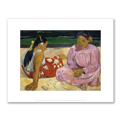 Paul Gauguin, Tahitian women (Femmes de Tahiti), 1891, Musée d’Orsay, Paris. Fine Art Prints in various sizes by Museums.Co