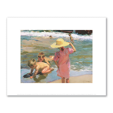 Joaquín Sorolla y Bastida, Children at the Seashore, 1903, Philadelphia Museum of Art. Fine Art Prints in various sizes by Museums.Co