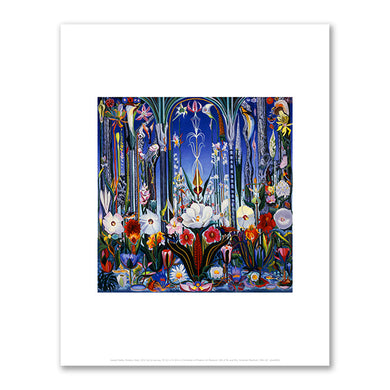 Joseph Stella, Flowers, Italy, 1931, Collection of Phoenix Art Museum. Fine Art Prints in various sizes by Museums.Co