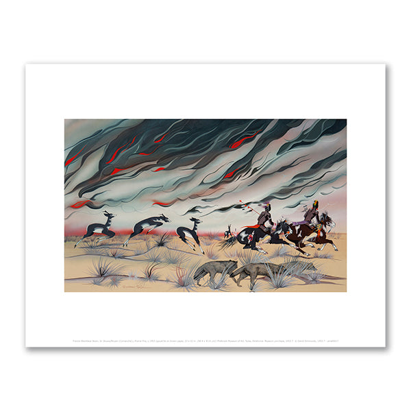 Prairie Fire by Francis Blackbear Bosin, Sr