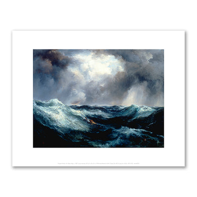 Thomas Moran, An Angry Sea, c. 1897, Philbrook Museum of Art, Tulsa, OK. Fine Art Prints in various sizes by Museums.Co