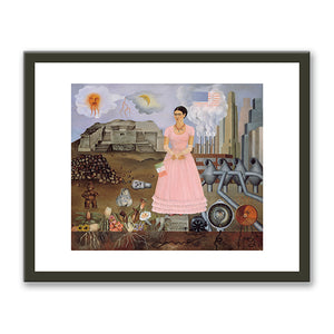 Self-Portrait on the Borderline between Mexico and the United States by Frida Kahlo