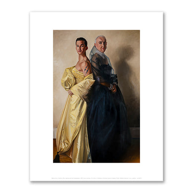 Patrick (p.s.) Gordon, Mrs. Lennox and the Dressmaker, 1997, Collection of Anchor Stone Company. Photo: Nathan Harmon. © p.s. gordon. Fine Art Prints in various sizes by Museums.Co
