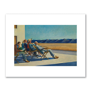 Edward Hopper, People in the Sun, 1960, Smithsonian American Art Museum. Fine Art Prints in various sizes by Museums.Co