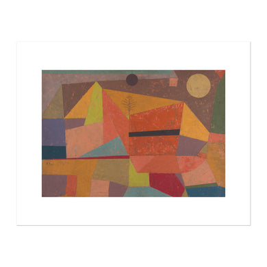 Paul Klee, Joyful Mountain Landscape (Heitere Gebirgslandschaft), 1929, Yale University Art Gallery. Fine Art Prints in various sizes by Museums.Co